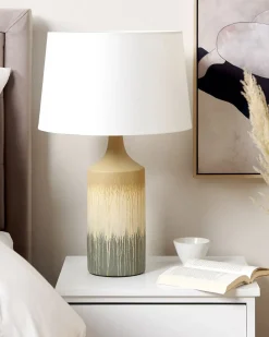 Bordlampe CALVAS Keramik Multifarvet