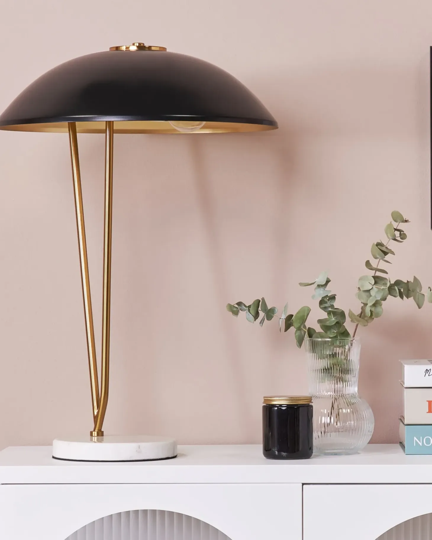 Bordlampe DANTO Metal Sort
