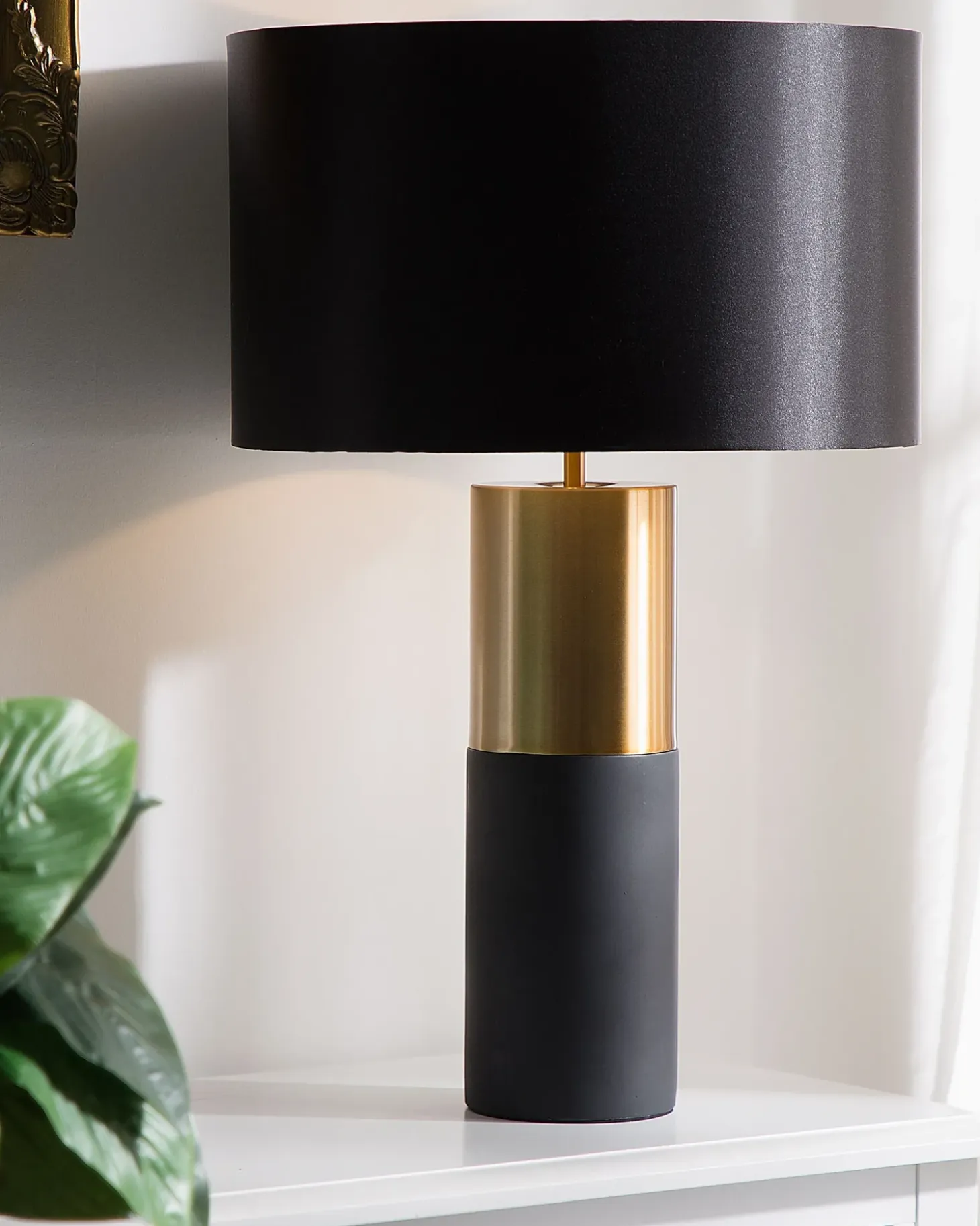 Bordlampe DARLING Metal Sort