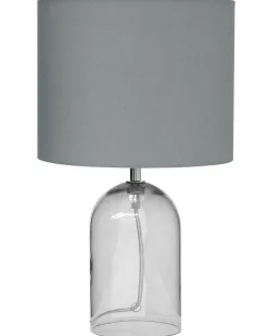 Bordlampe DEVOLL Glas Grå