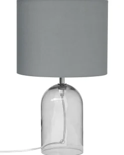 Bordlampe DEVOLL Glas Grå