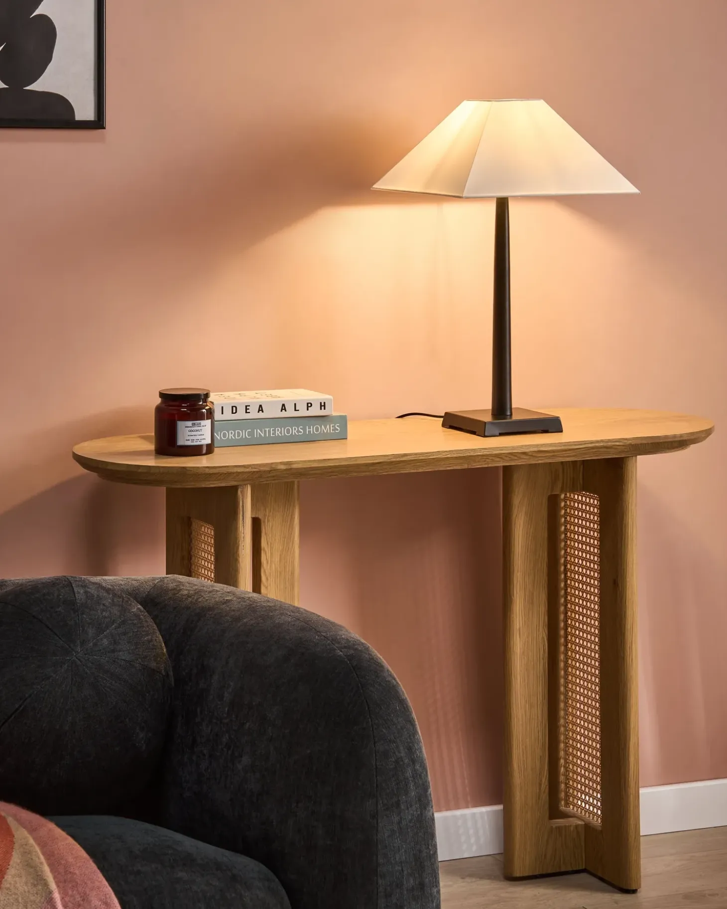 Bordlampe DHUD Metal Sort