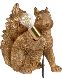 Bordlampe Egern PINOLI Guld