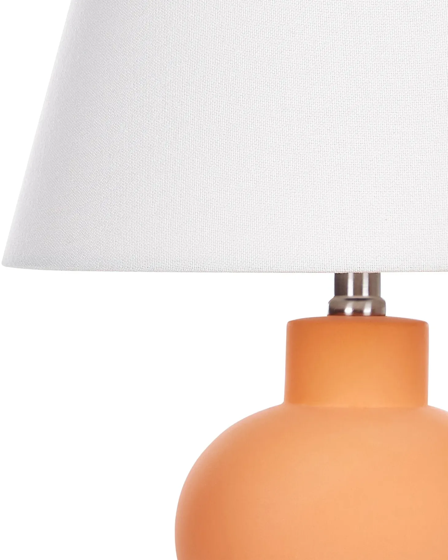 Bordlampe FABILOS Keramik Orange