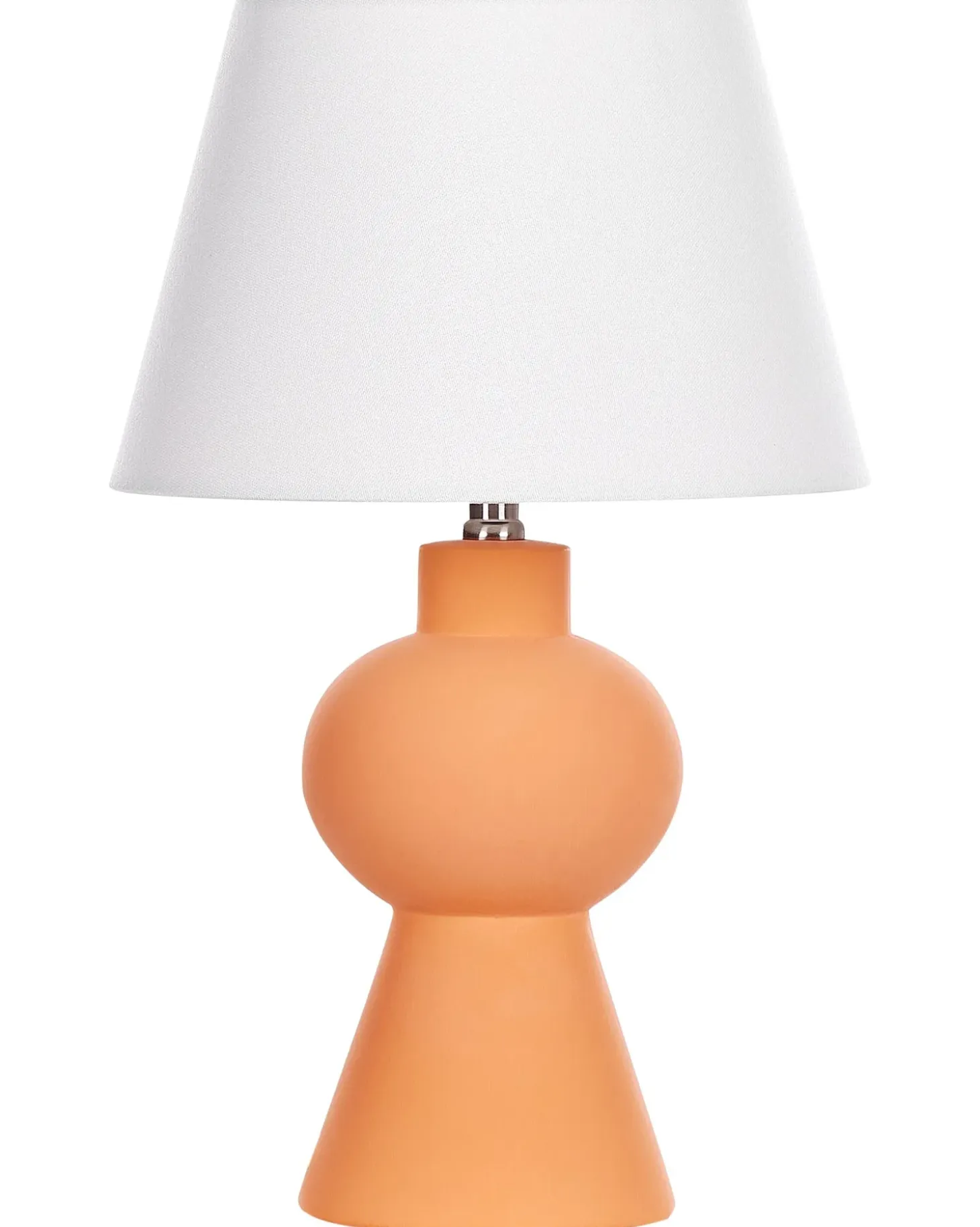 Bordlampe FABILOS Keramik Orange