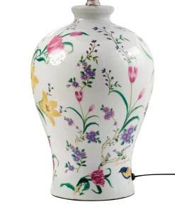 Bordlampe FEBROS Porcelæn Hvid