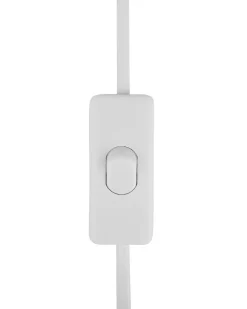 Bordlampe FERGUS Keramik Hvid
