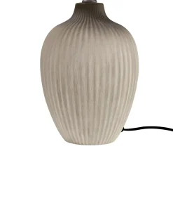 Bordlampe FERGUS Keramik Brun