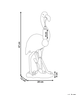Bordlampe Flamingo VICE Guld