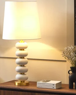 Bordlampe FRIO Metal Hvid