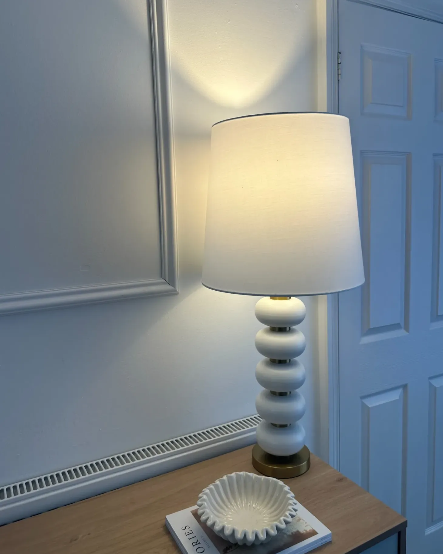 Bordlampe FRIO Metal Hvid