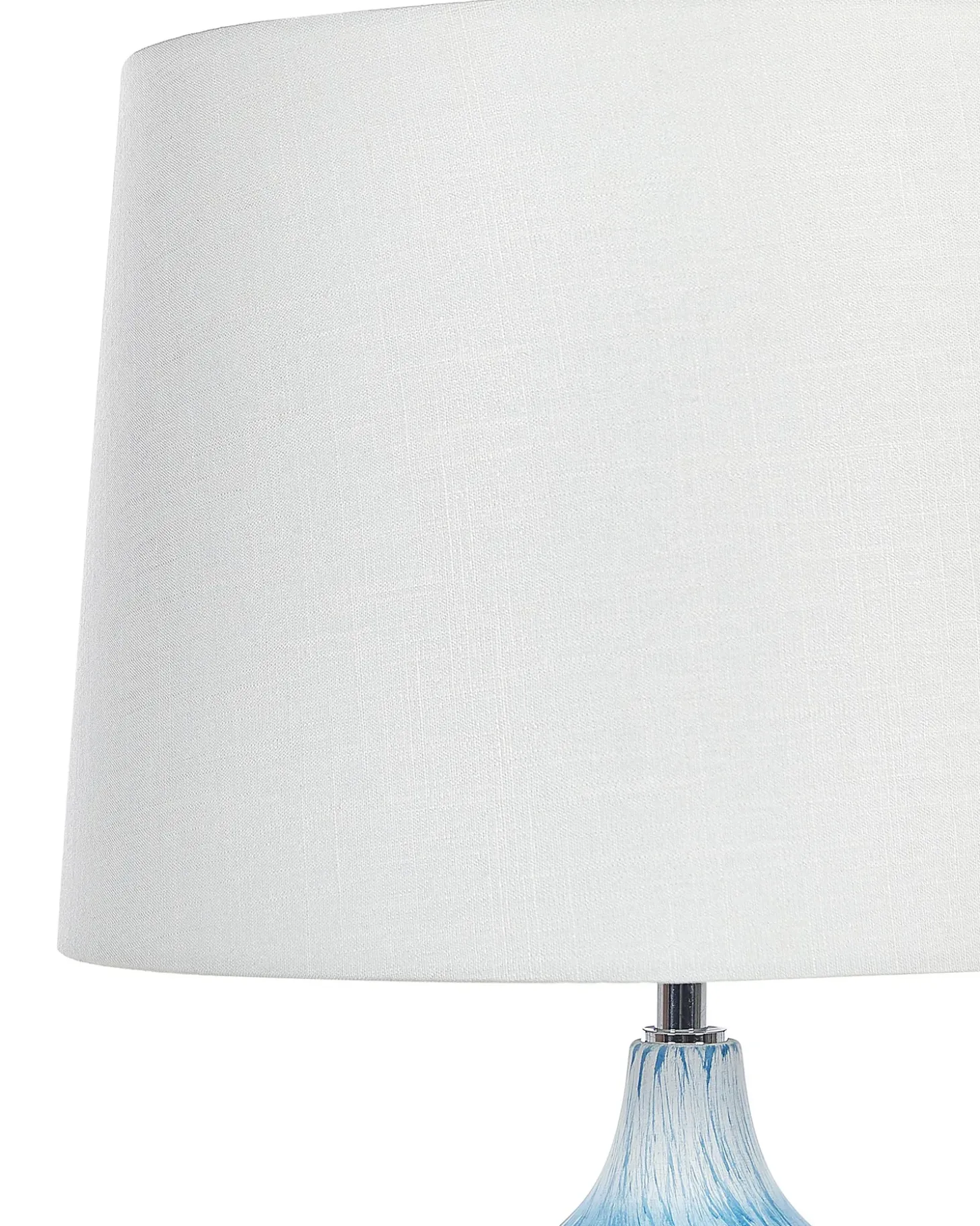 Bordlampe GEORGINA Keramik Blå