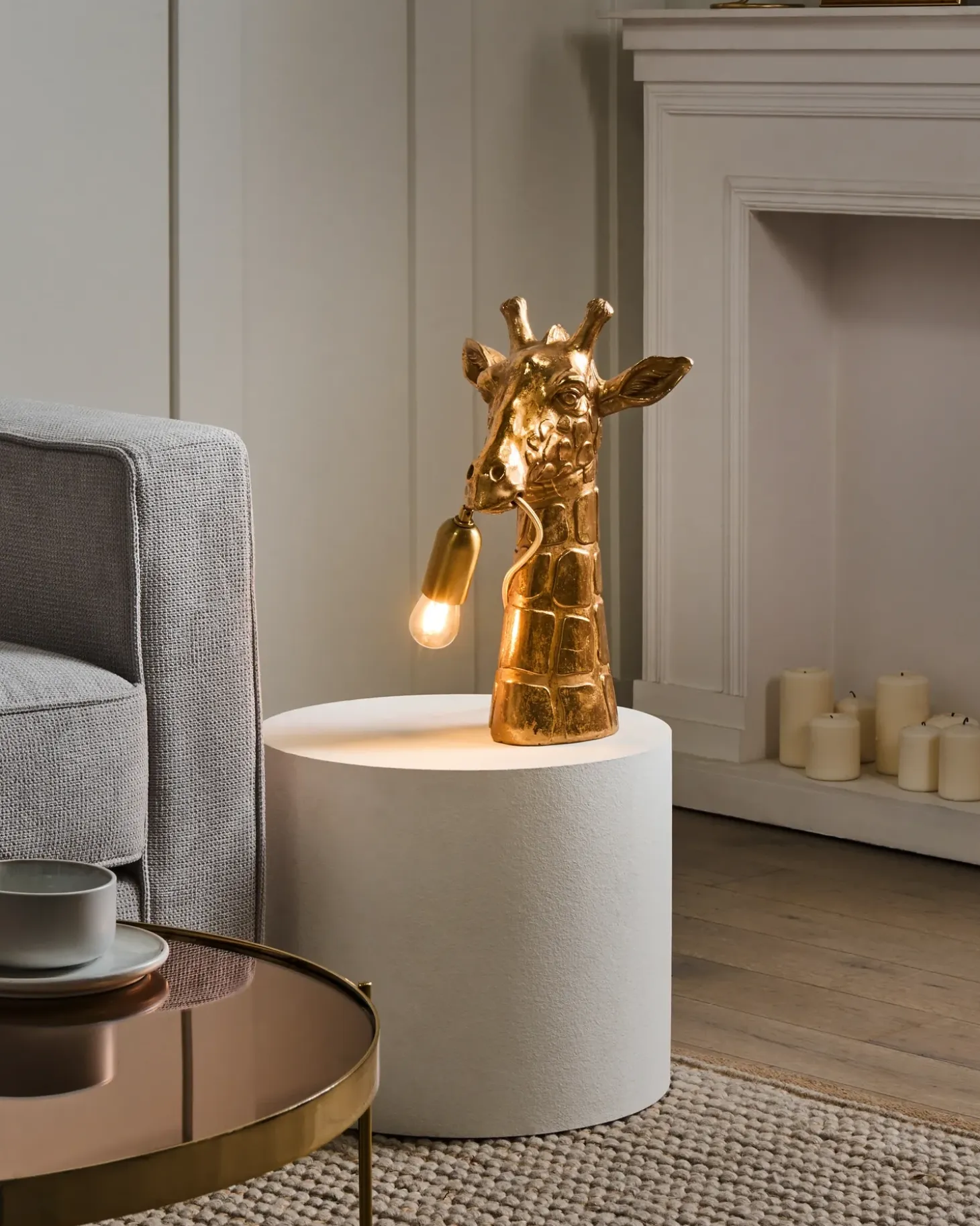 Bordlampe Giraf MALAIKA Guld