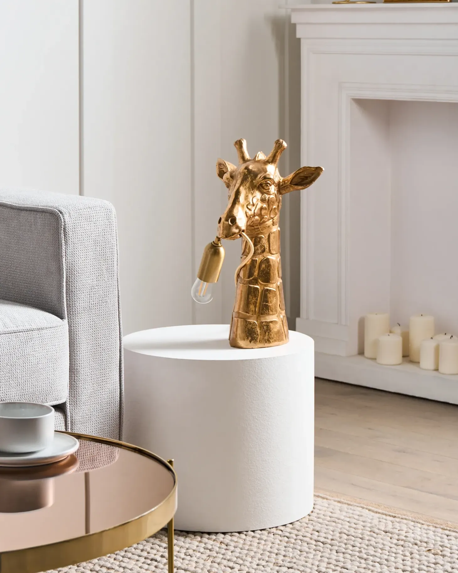 Bordlampe Giraf MALAIKA Guld