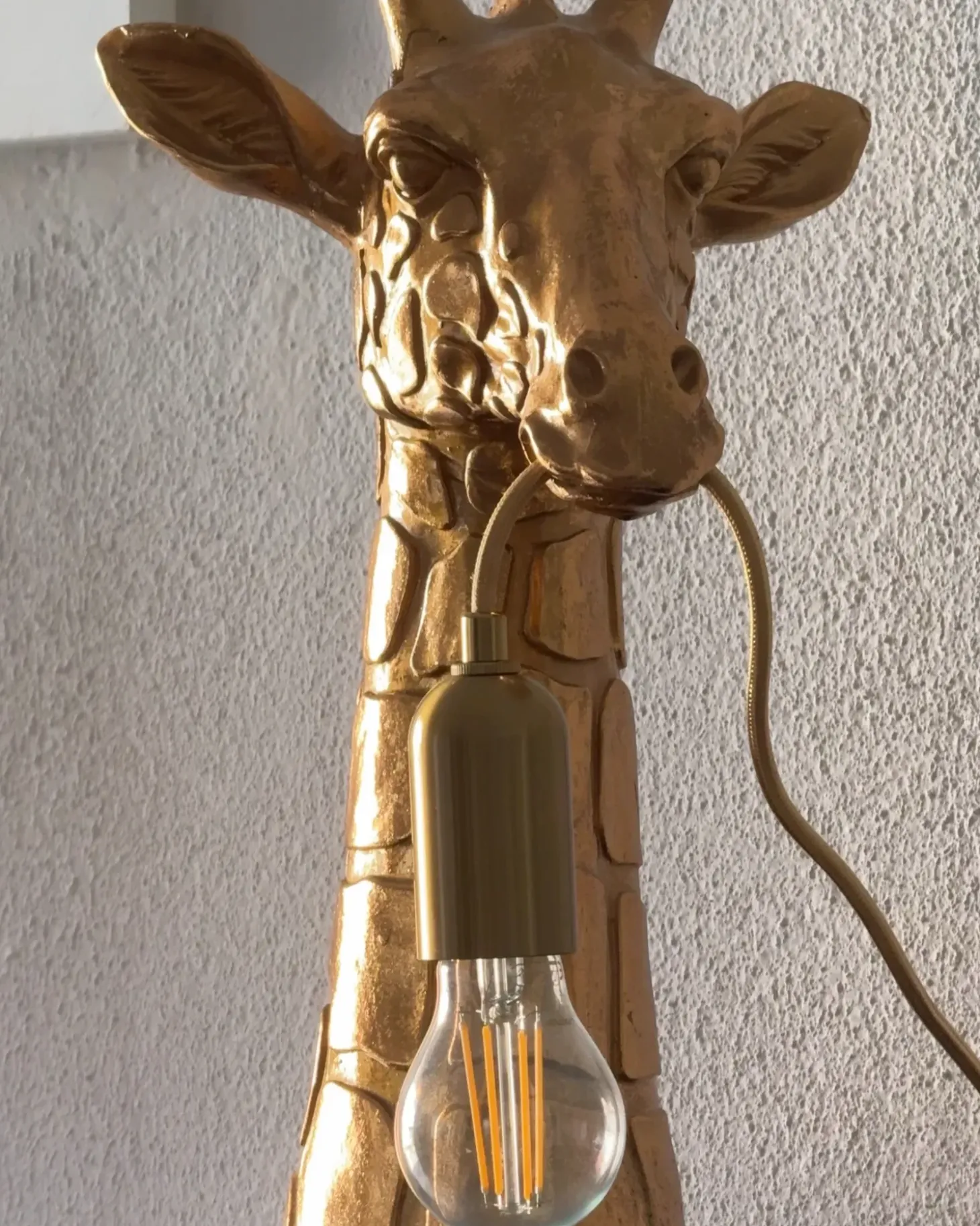 Bordlampe Giraf MALAIKA Guld