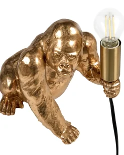 Bordlampe Gorilla HARAMBE Guld