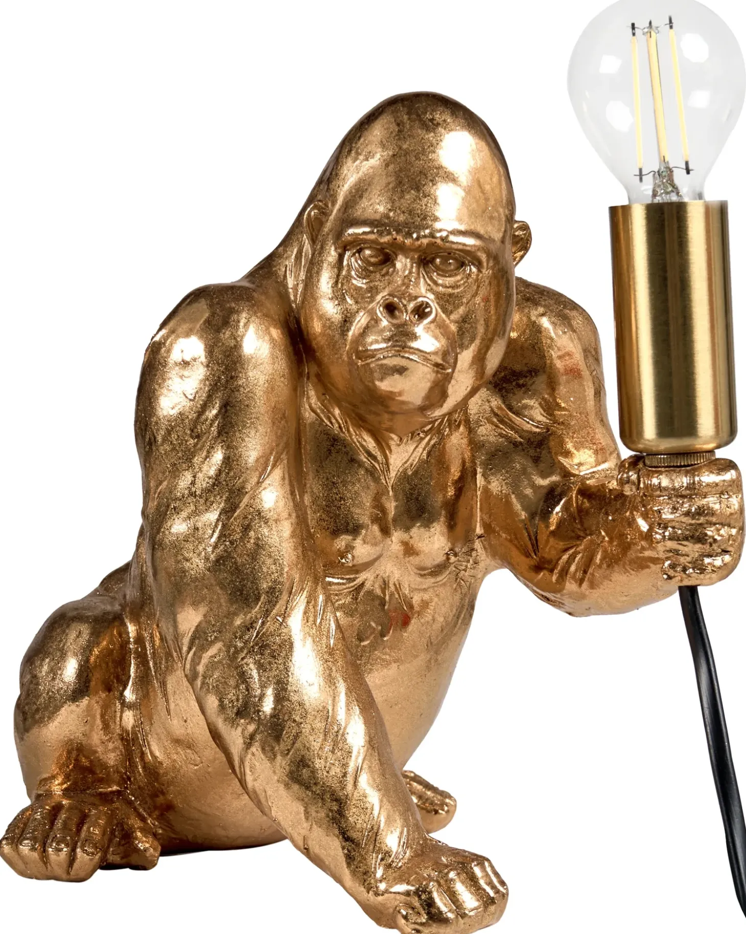 Bordlampe Gorilla HARAMBE Guld