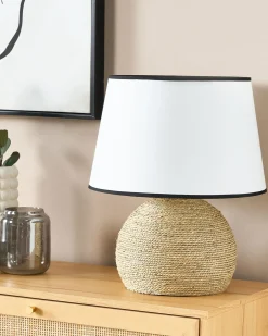 Bordlampe GROWEE Flet Naturlig