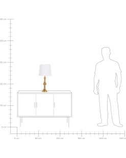 Bordlampe HODMO Metal Guld