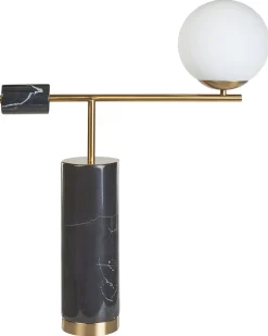 Bordlampe HONDO Sten Sort