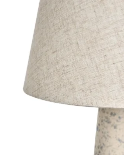 Bordlampe HUMUYA Keramik Lys Beige