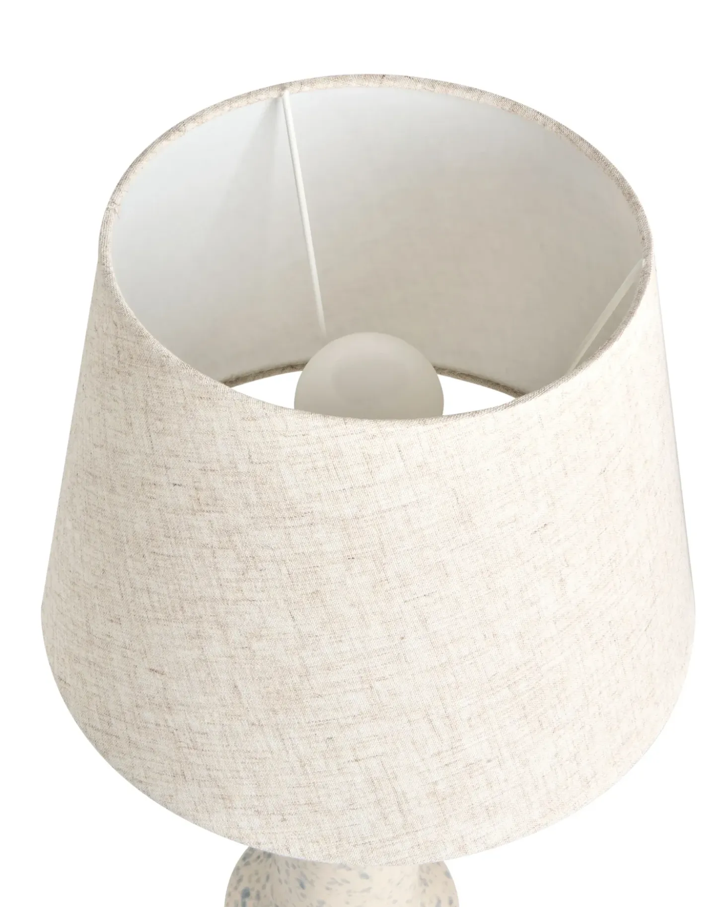 Bordlampe HUMUYA Keramik Lys Beige