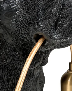 Bordlampe Hund BAXTER Sort