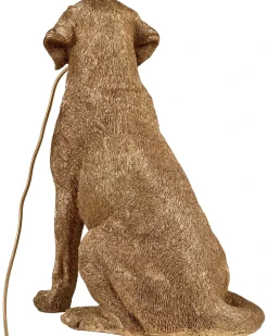 Bordlampe Hund MARLEY Guld