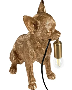Bordlampe Hund ROCCO Guld