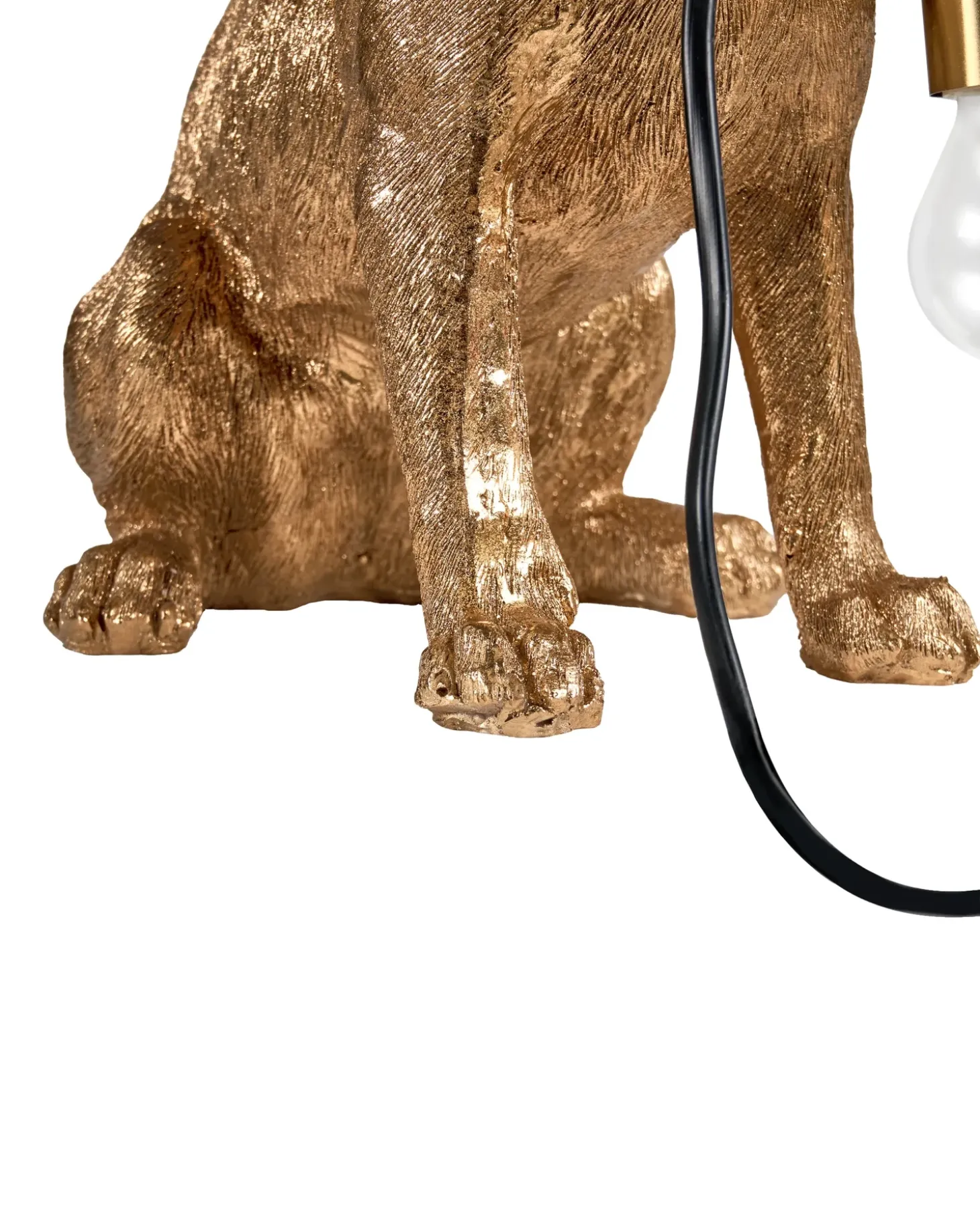 Bordlampe Hund ROCCO Guld