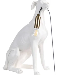Bordlampe Hund SPRINT Hvid