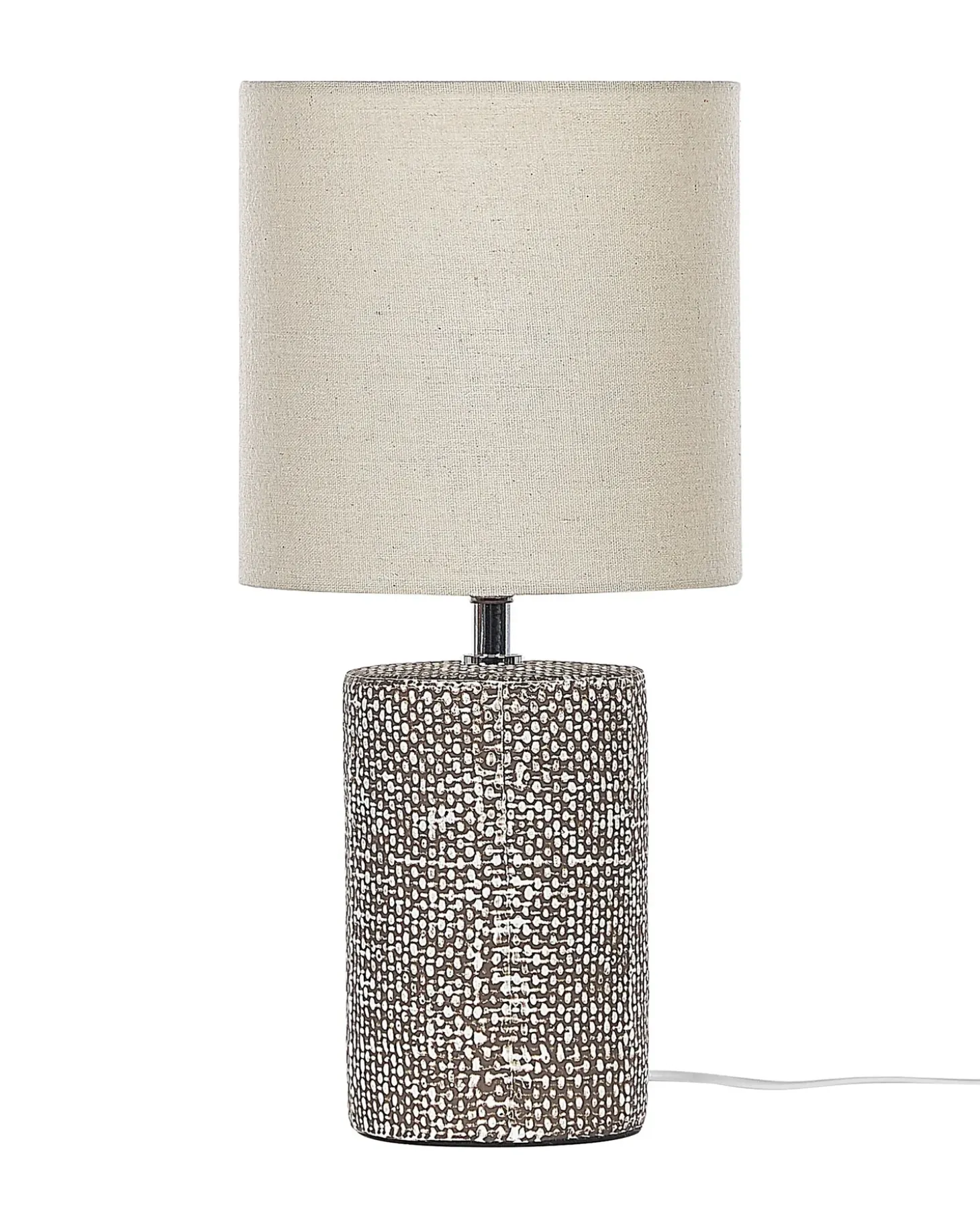 Bordlampe IDER Keramik Brun
