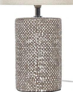 Bordlampe IDER Keramik Brun