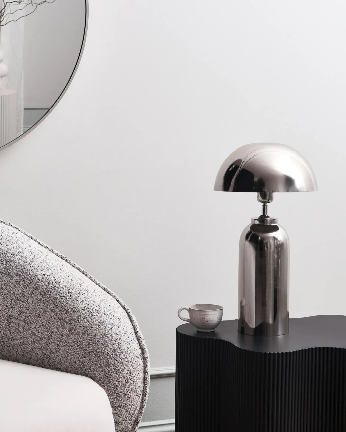 Bordlampe JALANGI Metal Sølv