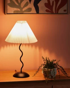 Bordlampe JIKAWO Metal Sort