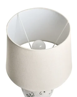 Bordlampe JINNY Keramik Hvid