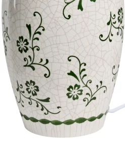 Bordlampe JINNY Keramik Hvid