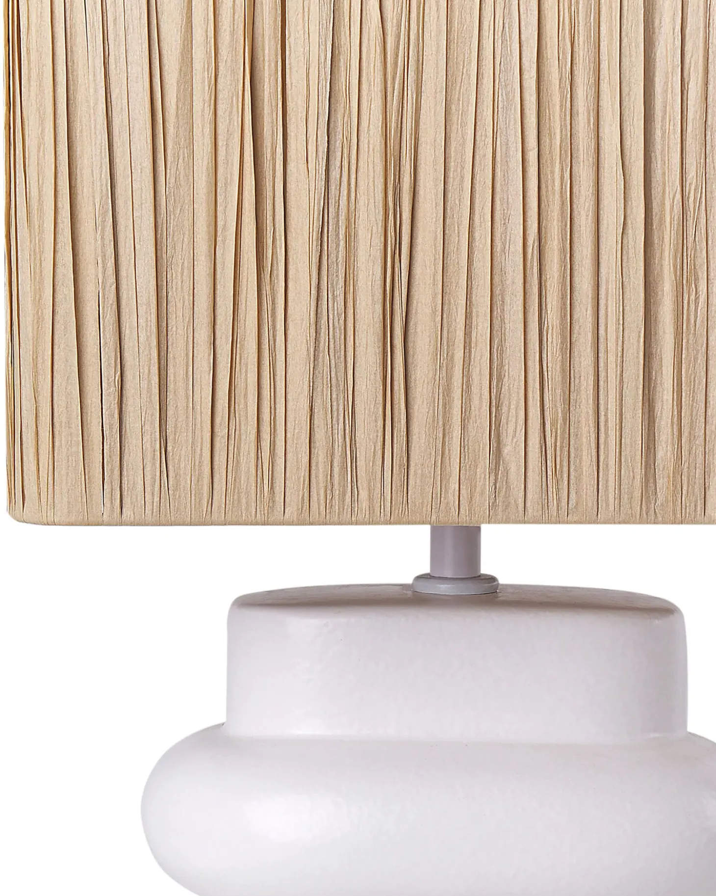 Bordlampe JUDY Keramik Hvid