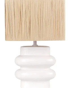 Bordlampe JUDY Keramik Hvid
