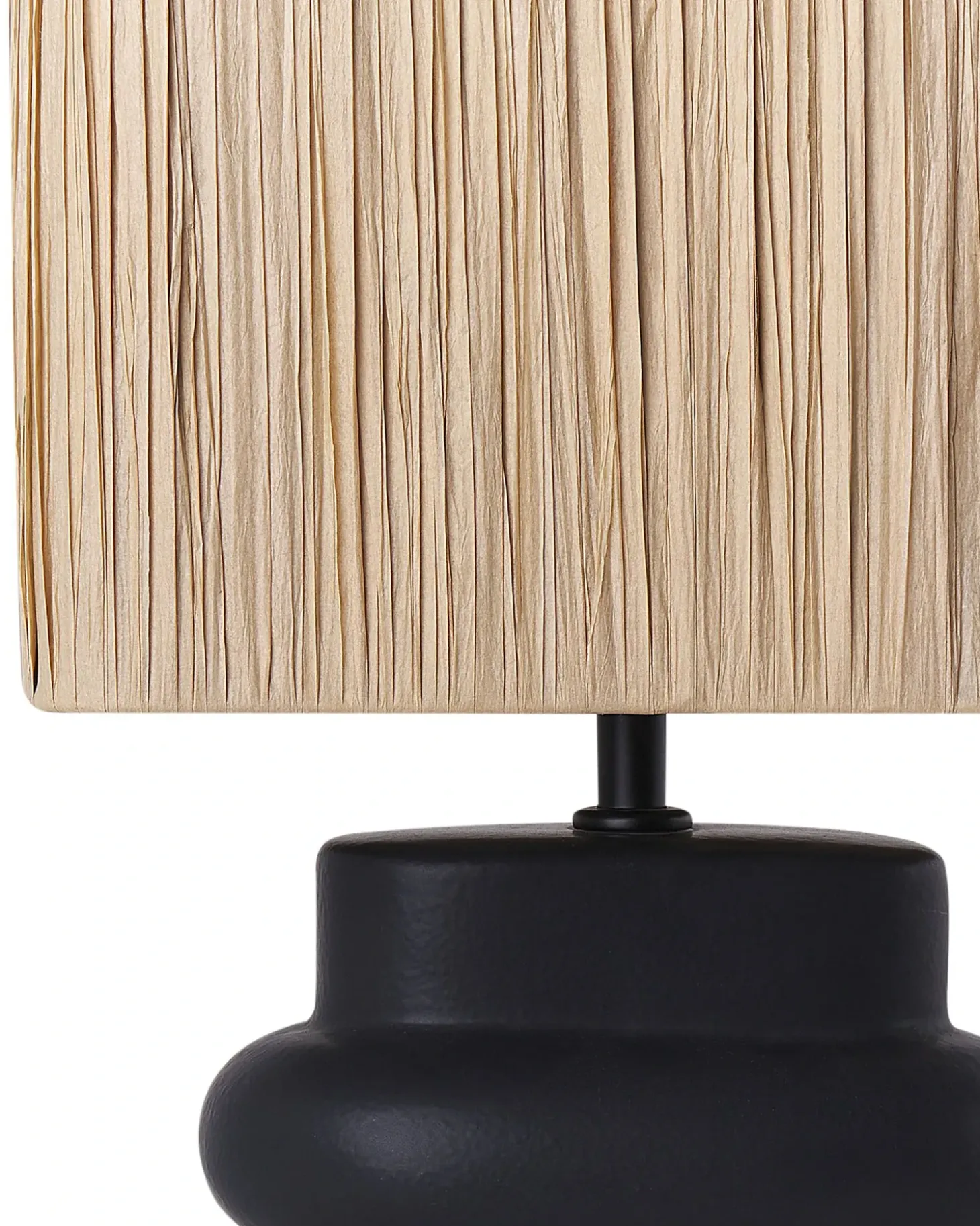 Bordlampe JUDY Keramik Sort