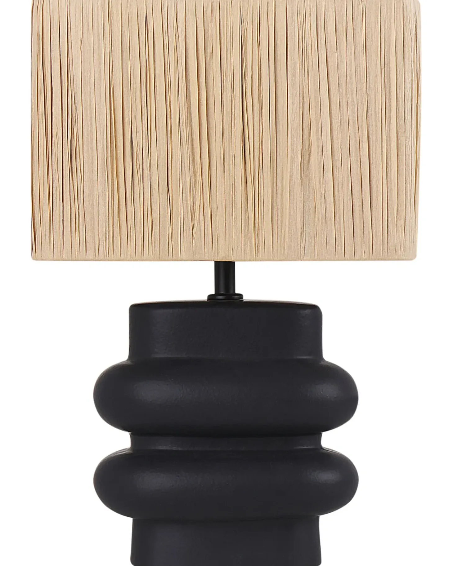 Bordlampe JUDY Keramik Sort
