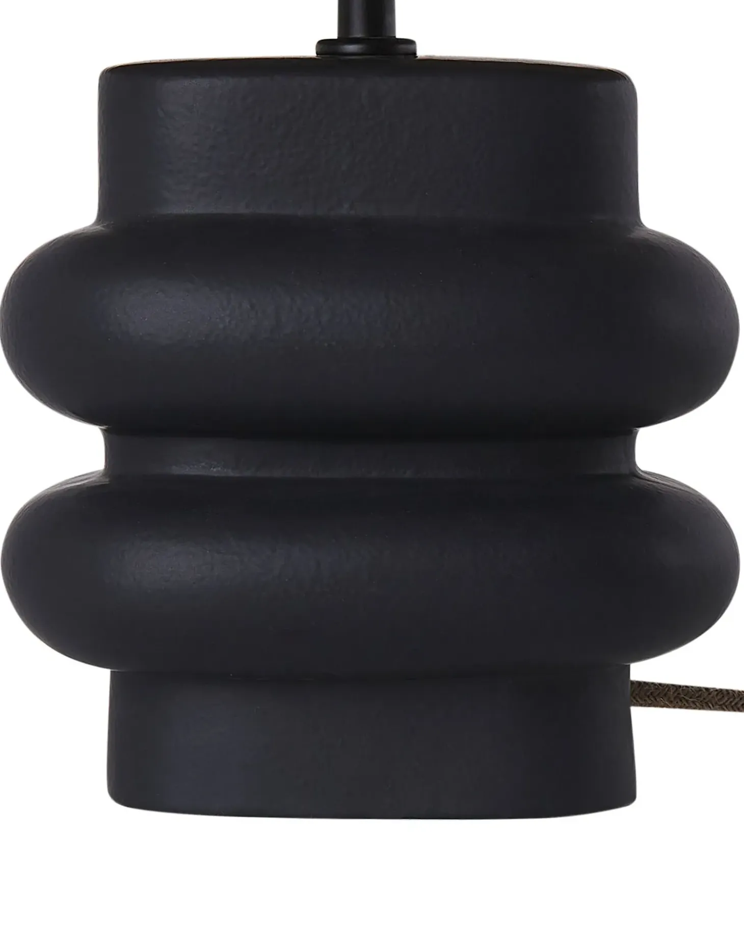 Bordlampe JUDY Keramik Sort