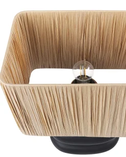 Bordlampe JUDY Keramik Sort