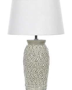 Bordlampe KHOPER Keramik Grå