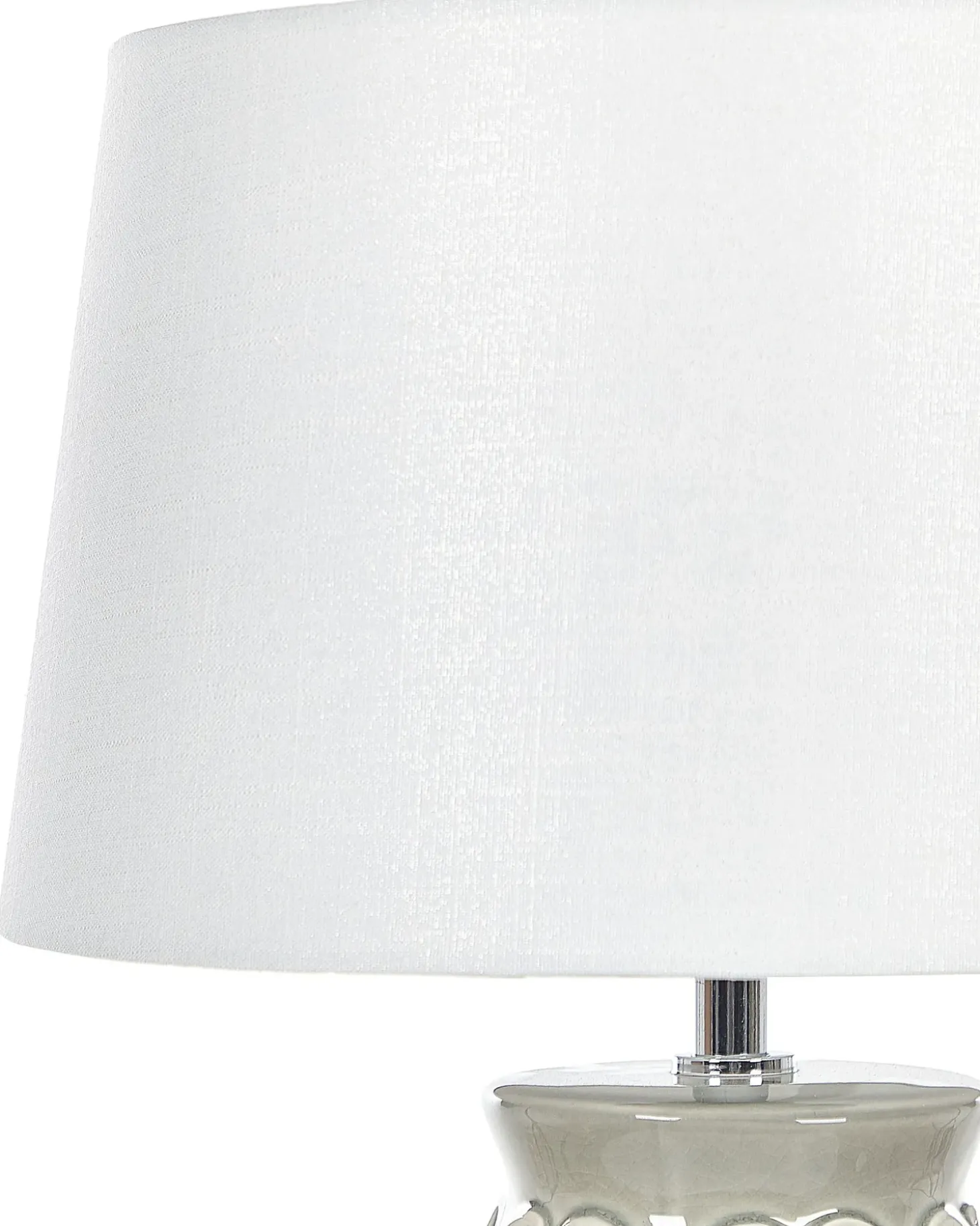 Bordlampe KHOPER Keramik Grå