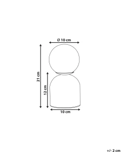 Bordlampe KIWI Sten Hvid