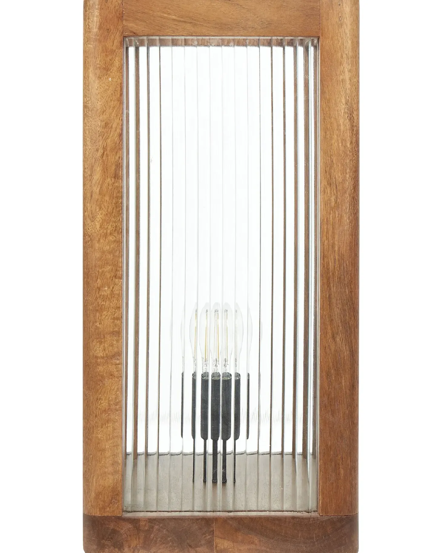 Bordlampe KOLIDAM Mangotræ Brun