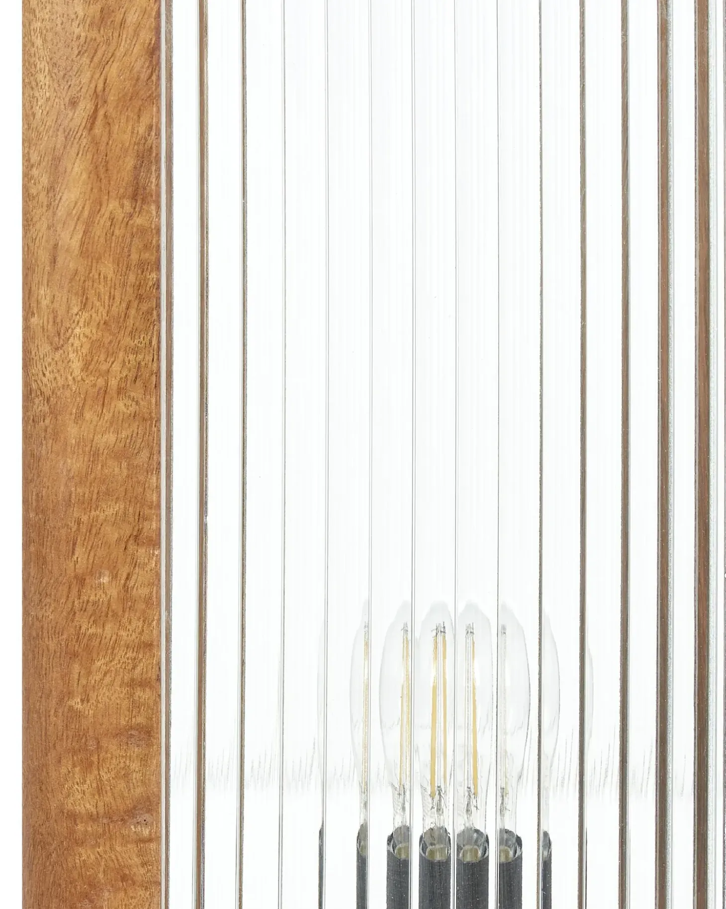 Bordlampe KOLIDAM Mangotræ Brun