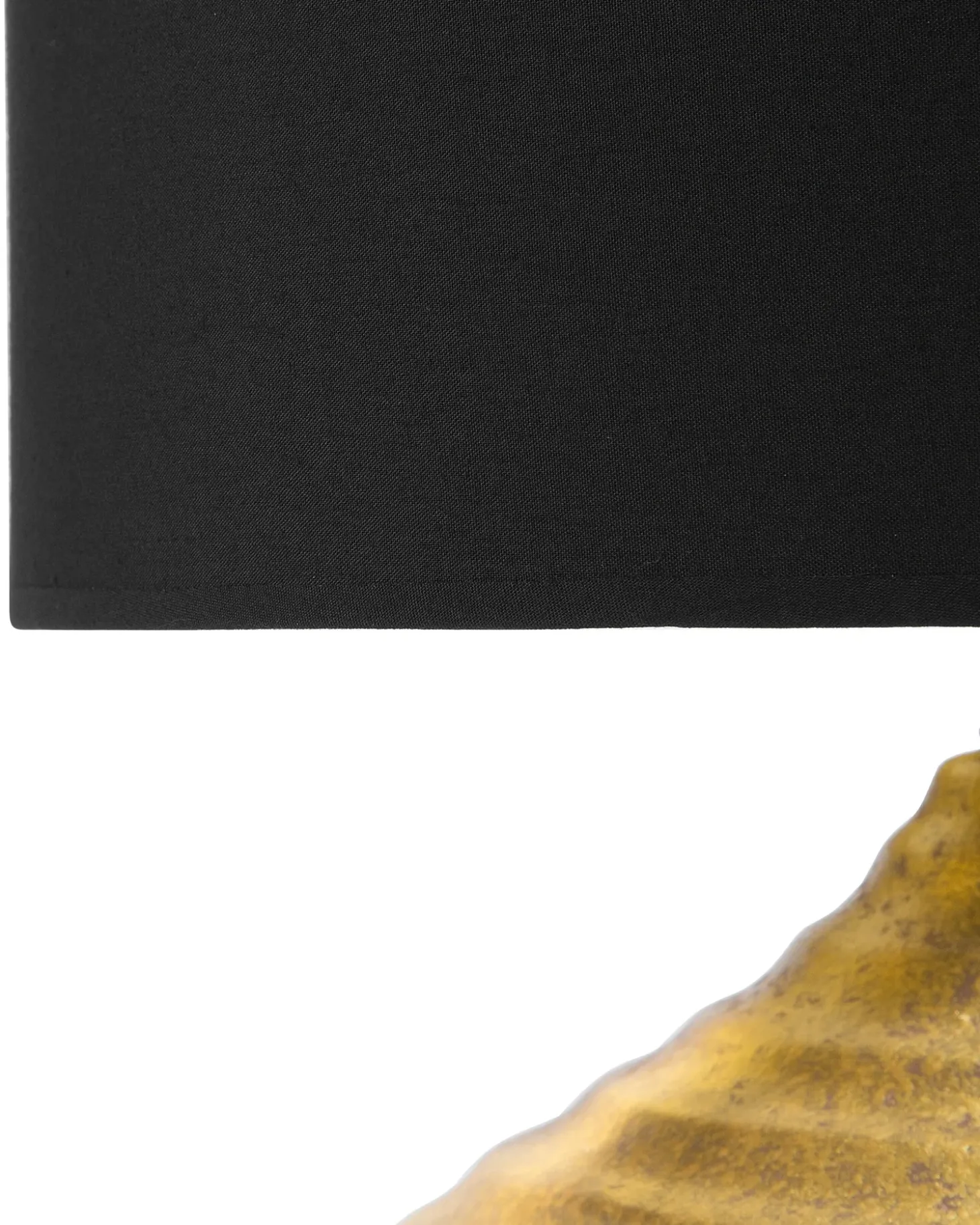 Bordlampe KUBAN Keramik Guld
