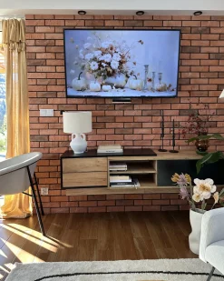 Bordlampe LABRADA Keramik Hvid